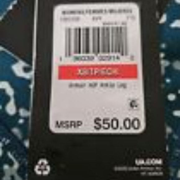 Under Armour High Rise Ankle Legging BLUE Size XS - Picture 5 of 10